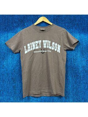 Lainey Wilson Whirlwind World Tour Country Brown T-Shirt Size Small